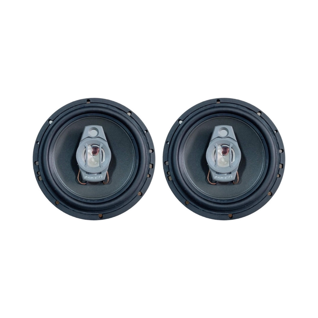 Kit 2 Alto Falantes HN 6" Polegadas 130W 4R Preto Hiken - 2HK055060 - Spare Parts and Accessories for Vehicles
