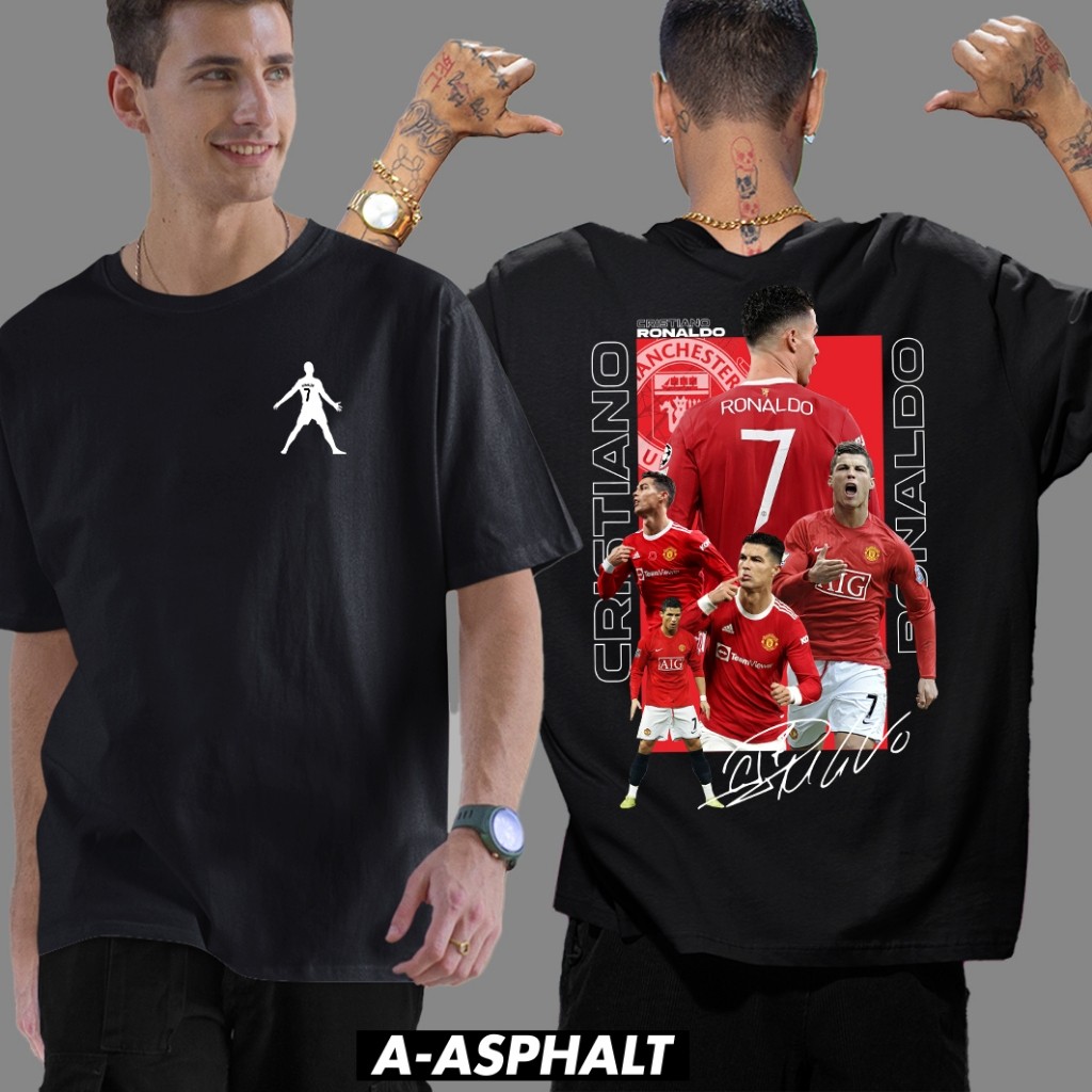 Camiseta Cristiano Ronaldo caamisa blusa cr7 Camiseta Masculina Ronaldo 100% Algodão Infaltil ao Plus size varias cores em Oferta na Shopee