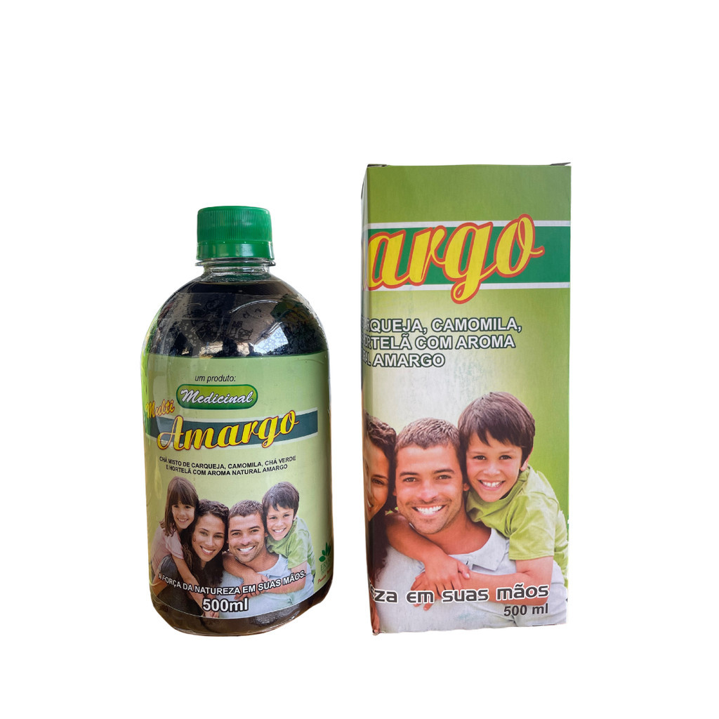 Kit 12 Chá Amargo Al Natural 500ml Original NT em Oferta na Shopee
