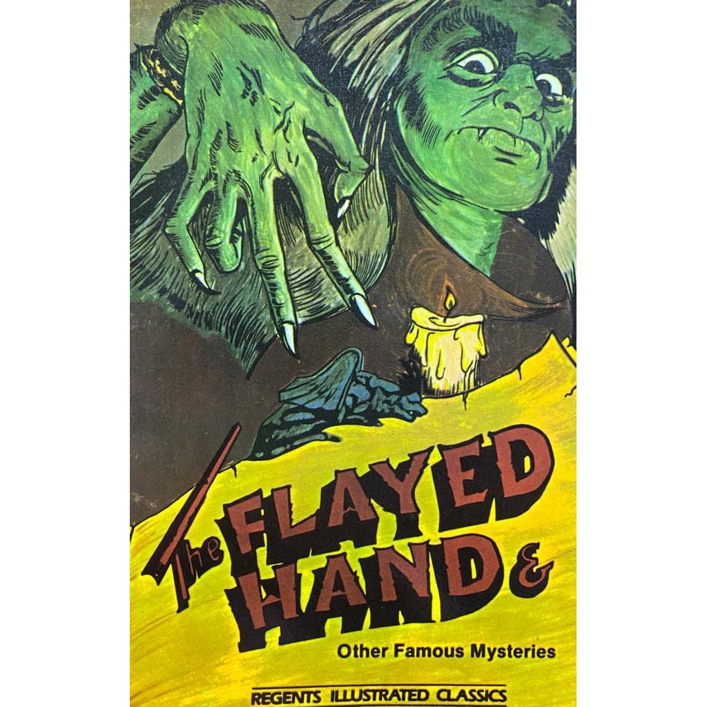 Livro: The Flayed Hand & Other Famous Mysteries Autor: Regents Illustrated Classics (Inglês - Novo, Lacrado)