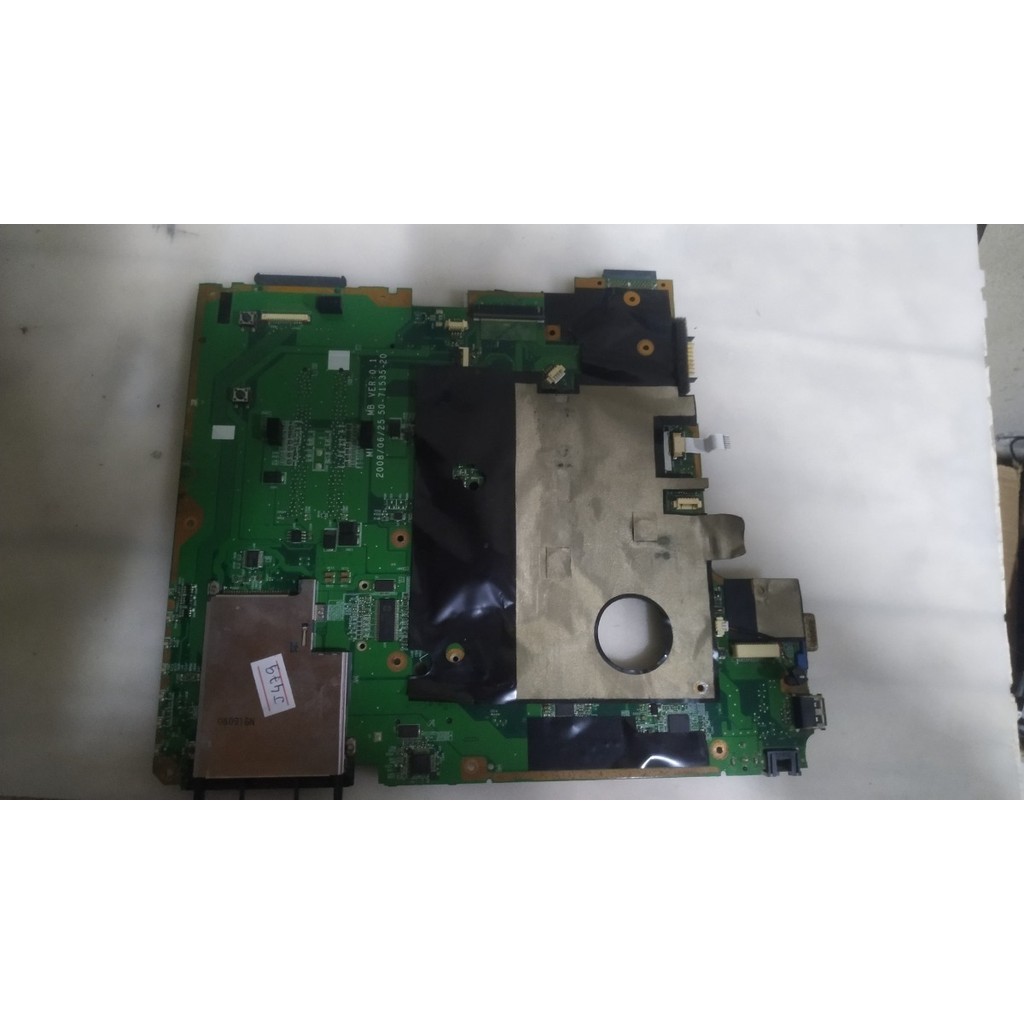 Placa Mae Notebook Itautec W7650 50-71535-20 Defeito J479