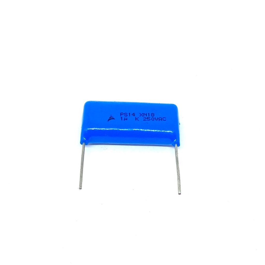 KIT COM 20 PEÇAS - CAPACITOR POLIESTER MKP 1UF 250V 30X8X14MM PASSO 27,5MM B32614-S5105-K8 EPCOS