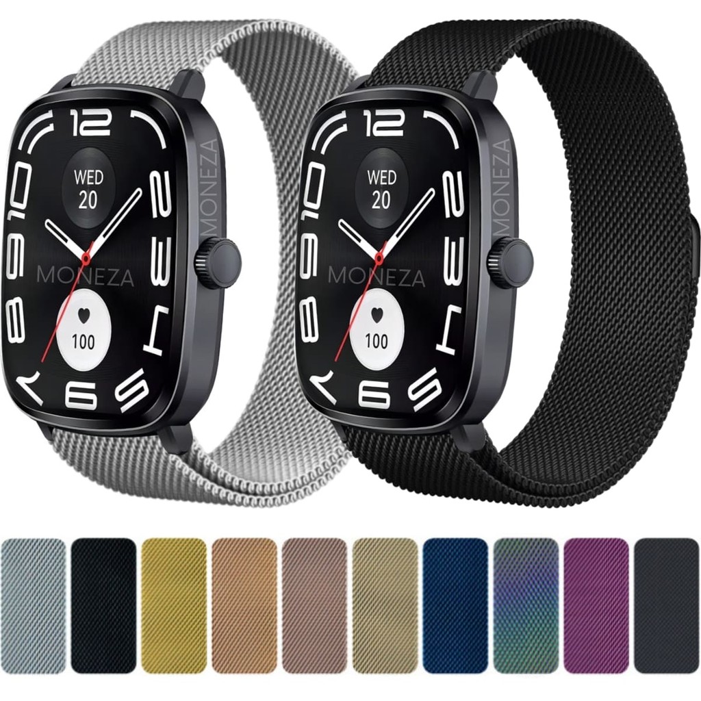 Pulseira Milanese Para Haylou RS5 Pulseira Para Haylou RS5 Pulseira Aço Para Haylou RS5 em Oferta na Shopee