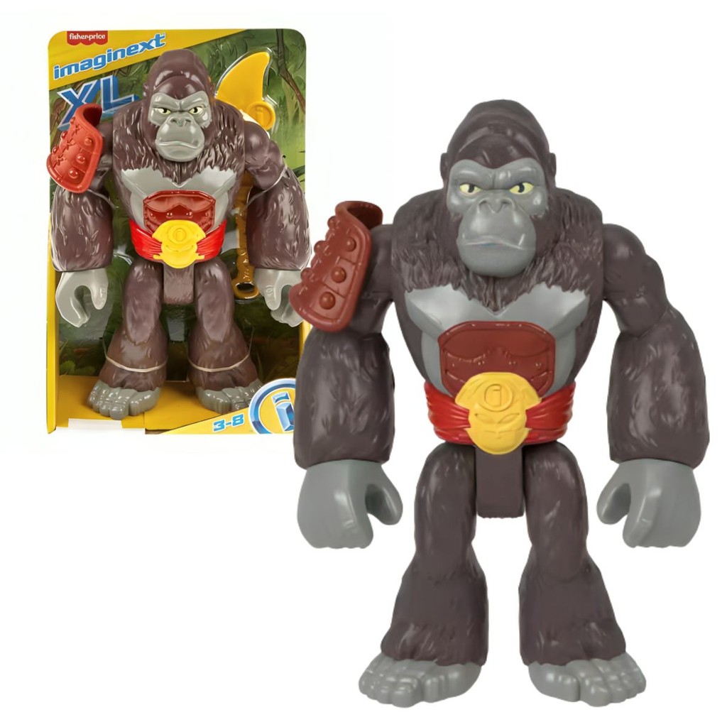 Boneco Imaginext Gorila King HLB72 - Mattel - Hobbies & Collections