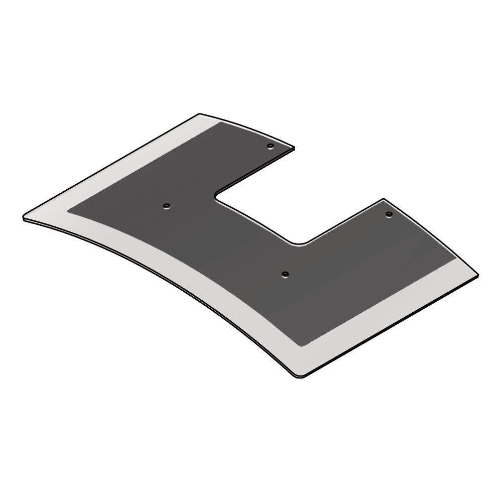 Vidro Curvo para Coifa de Parede 75 cm - Home Appliances
