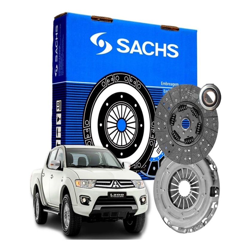 Kit Embreagem L200 Triton Savana Pajero Dakar 2007 2008 2009 2010 2011 2012 2013 2014 2015 2016 2017 2018 Original Sachs em Oferta na Shopee