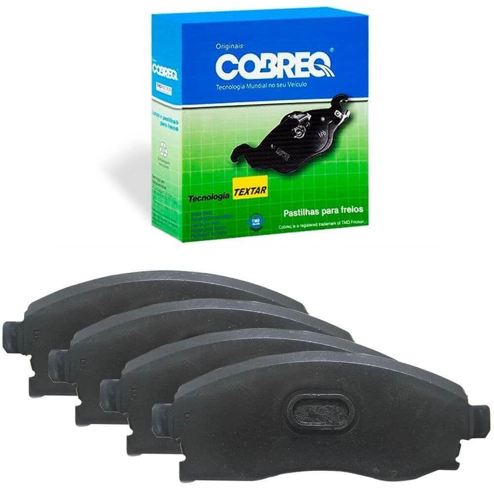Kit Pastilha Freio Marruá 2008 A 2017 Dianteira Bosch Cobreq