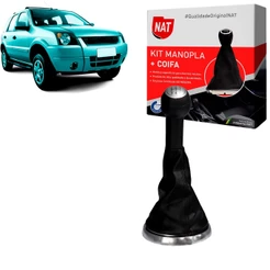 Manopla + Coifa Ford Ecosport 2003 Até 2006