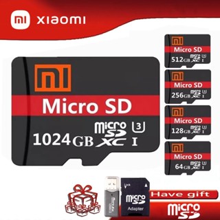 Cartão De Memória Xiaomi 1024GB/512GB/256GB/64GB/32GB/16GB/8GB Kecepatan Tinggi Para Telefone