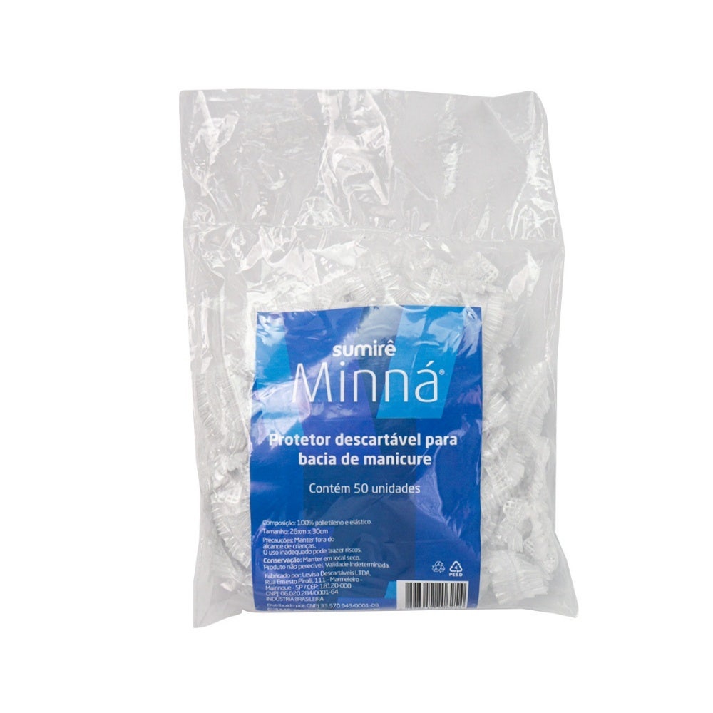 Protetor Bacia Manicure Minná 50un em Oferta na Shopee