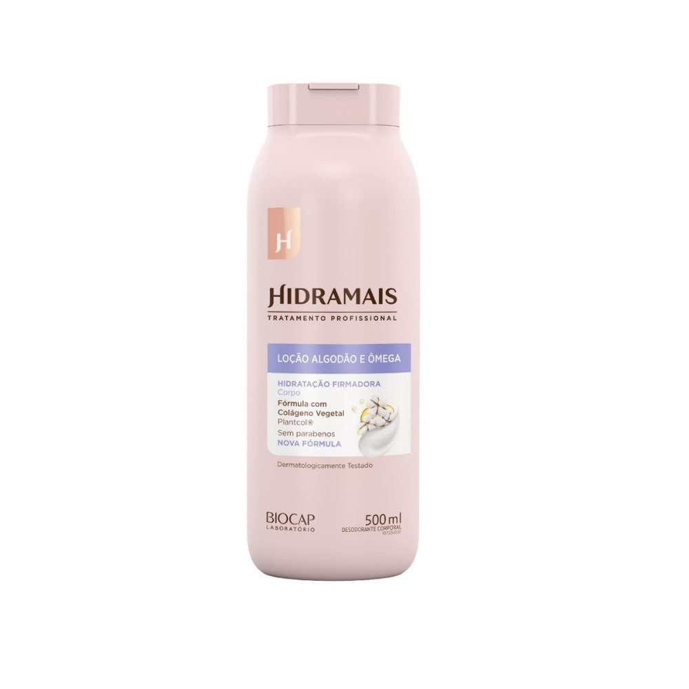 Loção Hidratante Hidramais Algodão e Ômega 500ml em Oferta na Shopee