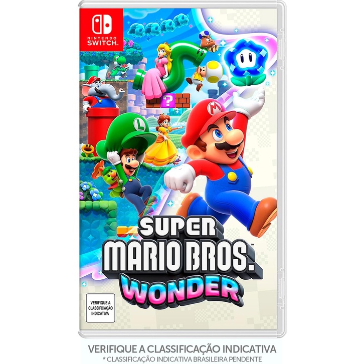 Super Mario Bros Wonder Switch BR Midia Fisica