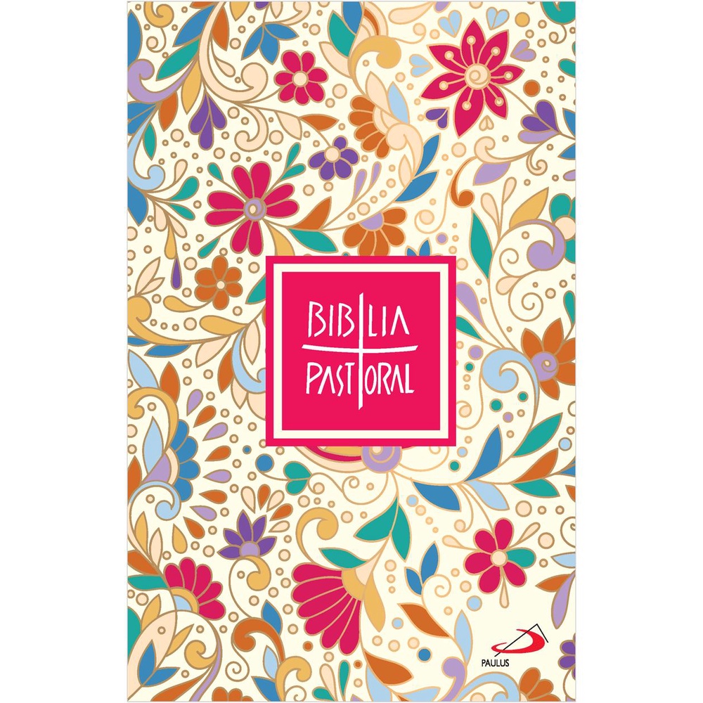 Nova Bíblia Pastoral Colorida Floral