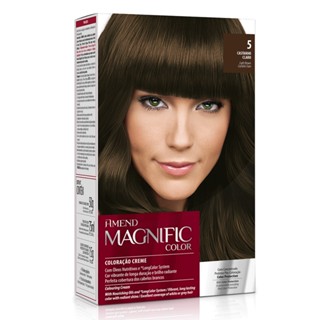 Coloração TIntura Capilar Creme 5.0 Castanho Claro Amend