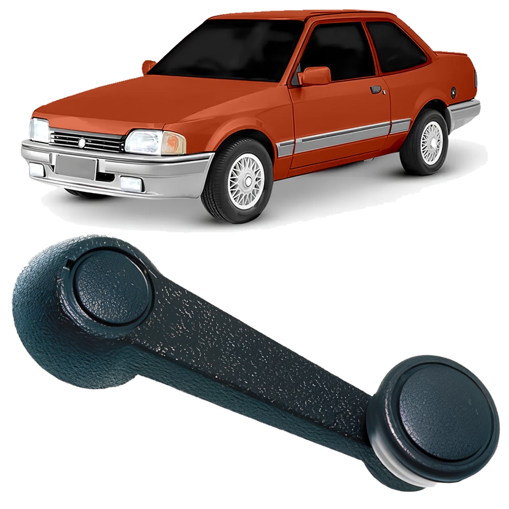 Manivela Vidro Escort Verona Hobby Guaruja 1983 84 85 86 87 88 89 90 91 1992 Metal