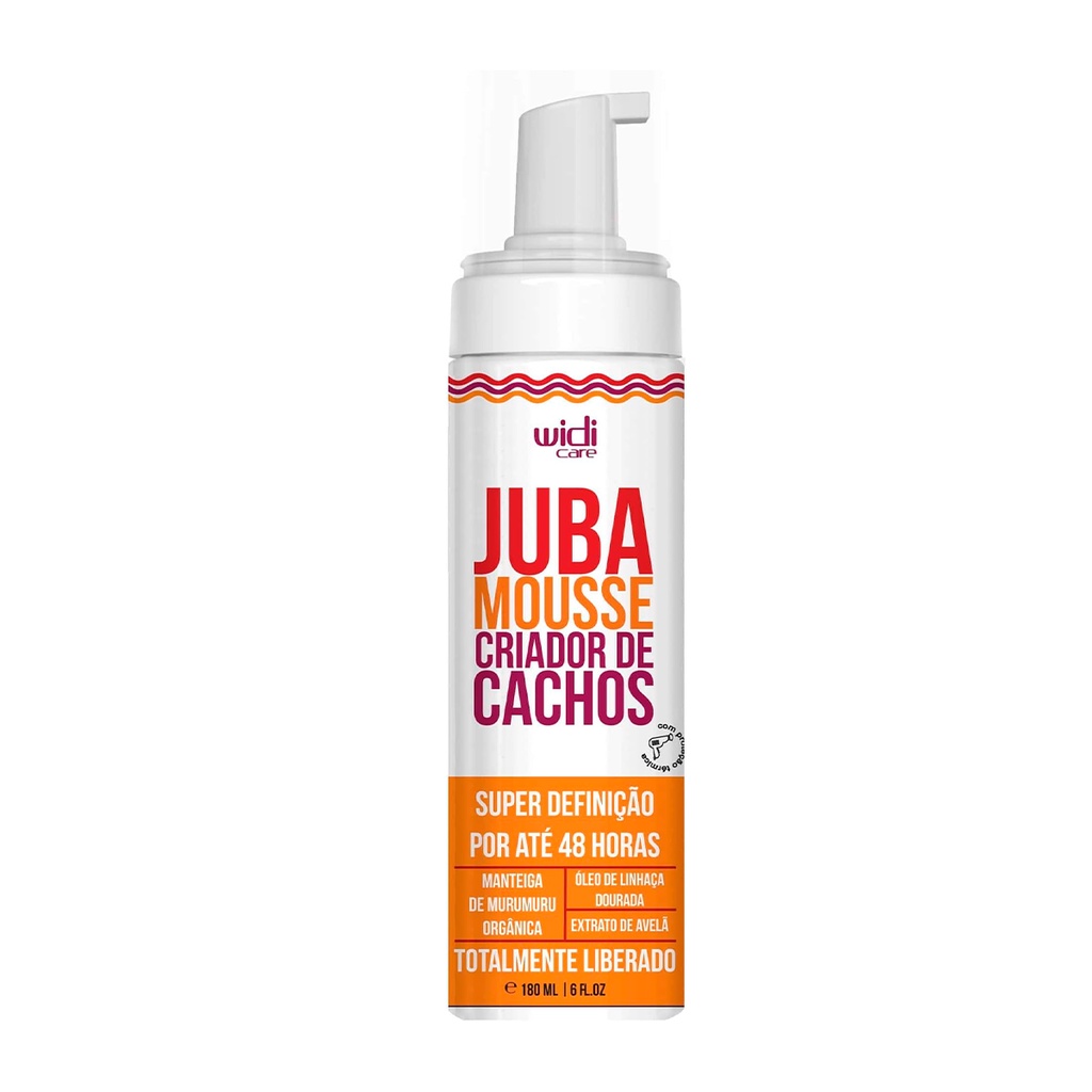 Juba Mousse Criador de Cachos 180 ml - Widi Care em Oferta na Shopee