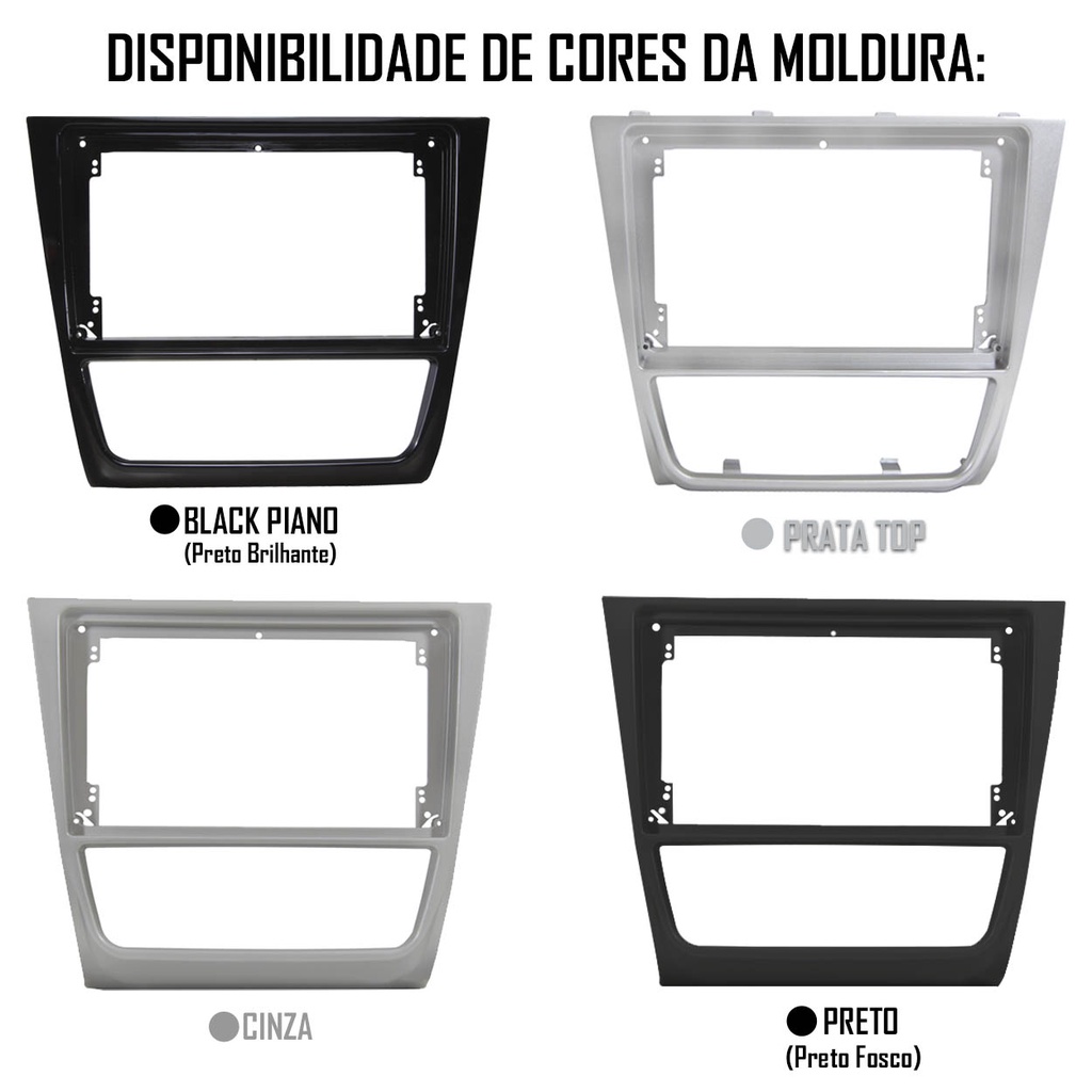Multimídia 9" Polegadas Android Vw Gol Saveiro Voyage G6 + Moldura Painel + Câmera de Ré + Interface Comando de Volante · foto 2