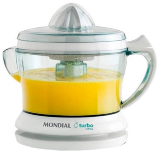 Espremedor de Frutas Mondial 1.25 Litros Turbo Citrus 0190 02 em Oferta na Shopee