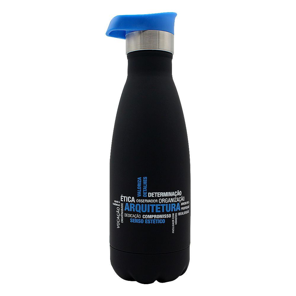 Garrafa Térmica 9 Horas Arquitetura Brasão Arquiteto 350ML