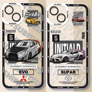 Capa Capinha Case Samsung Galaxy A24 A14 A33 A73 A34 A54 A70 A22 Note 9 10 Plus 20 S9 S10 S23 S24 S20 FE S21 S22 Ultra 5G Estojo De Telefone D Inicial De anime Macio E Transparente
