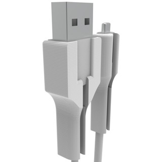 Protetor de cabo compativel com ponta USB e Lightning