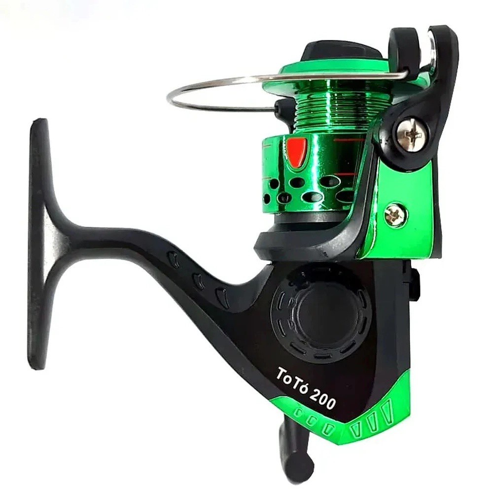 Molinete Toto 200 1 Rol. Corpo Em Grafite - Xingu em Oferta na Shopee