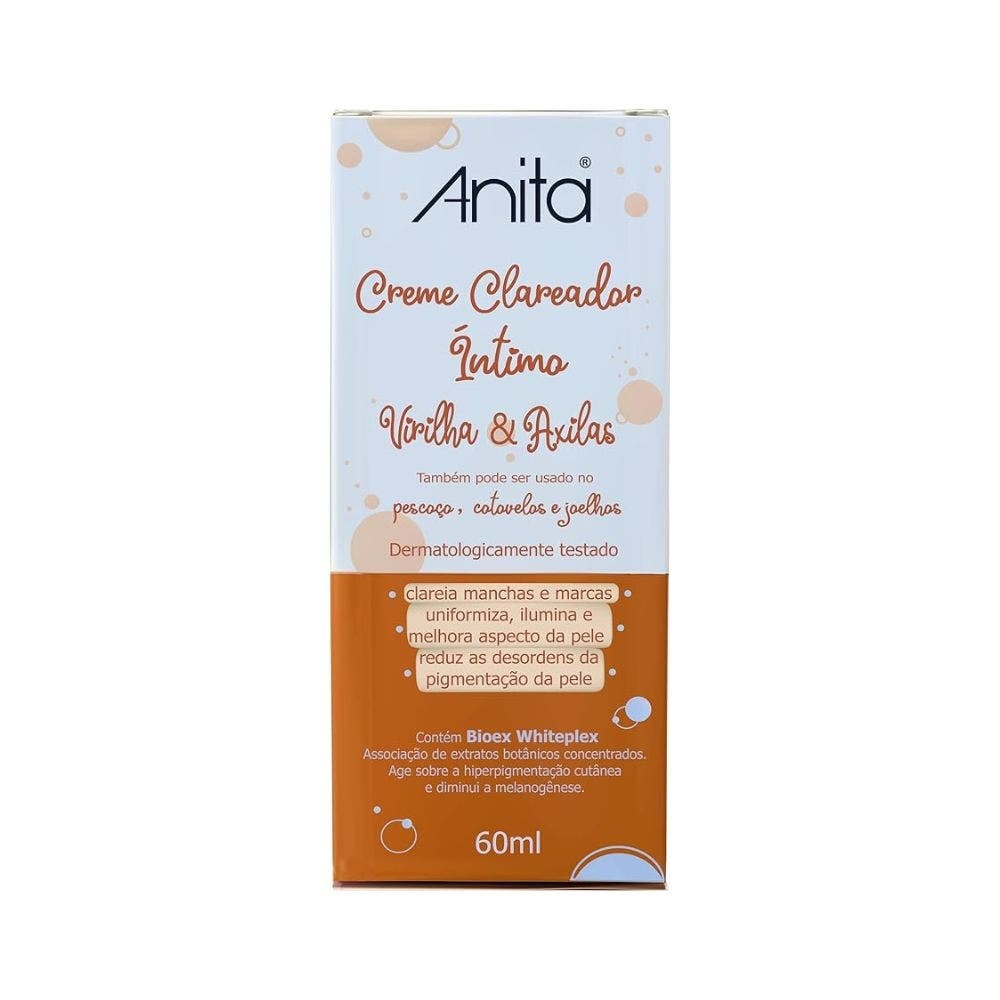 Creme Intimo Anita Clareador para Virilha e Axila 60ml