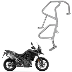 Protetor De Motor e Carenagem Tiger 900 Prata Bráz