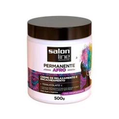 Creme De Relaxamento Permanente Afro Salon Line 500G