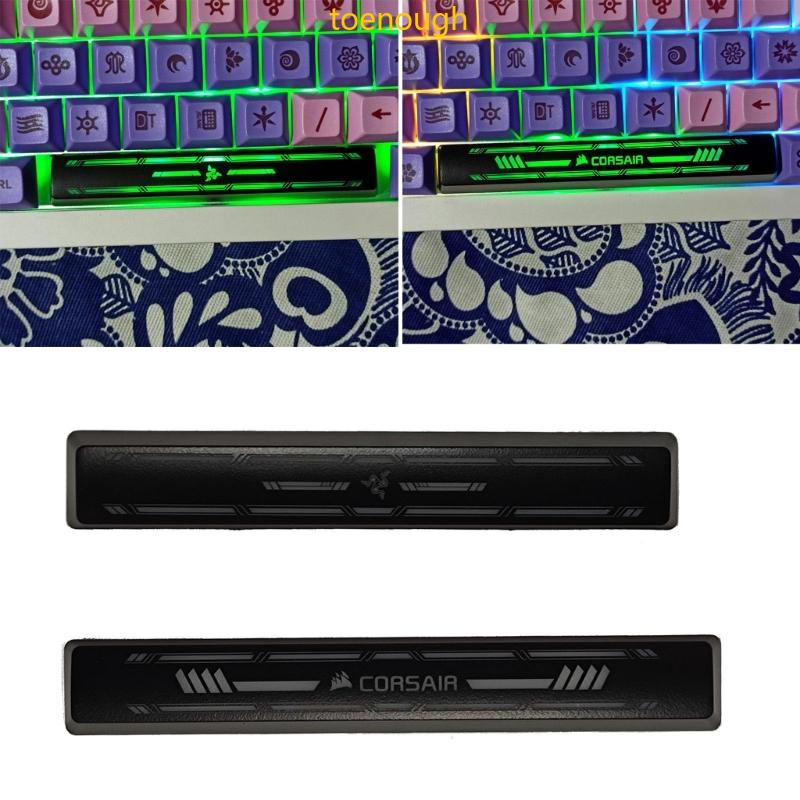 Chaveiro Sem Deslizamento Para Corsair 6 5X 6 5U Barra De Espaço Pararazer 6 0X 6 0U Chaves De Teclado Mecânico Keycap