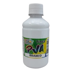 Tinta Artesanato Pva Fosca Branco 250 Ml -  True Colors