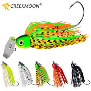 Novo 12g/15g/20g/25g Chatter Spinner Isca Sem Ervas Daninhas Buzzbait Wobbler Chatterbait Para Peixe Bass Pike Walleye em Oferta na Shopee