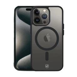 Capa Case Capinha MagSafe Preta para iPhone 15 Pro Max - Proteção, Carregamento Sem Fio - Gshield
