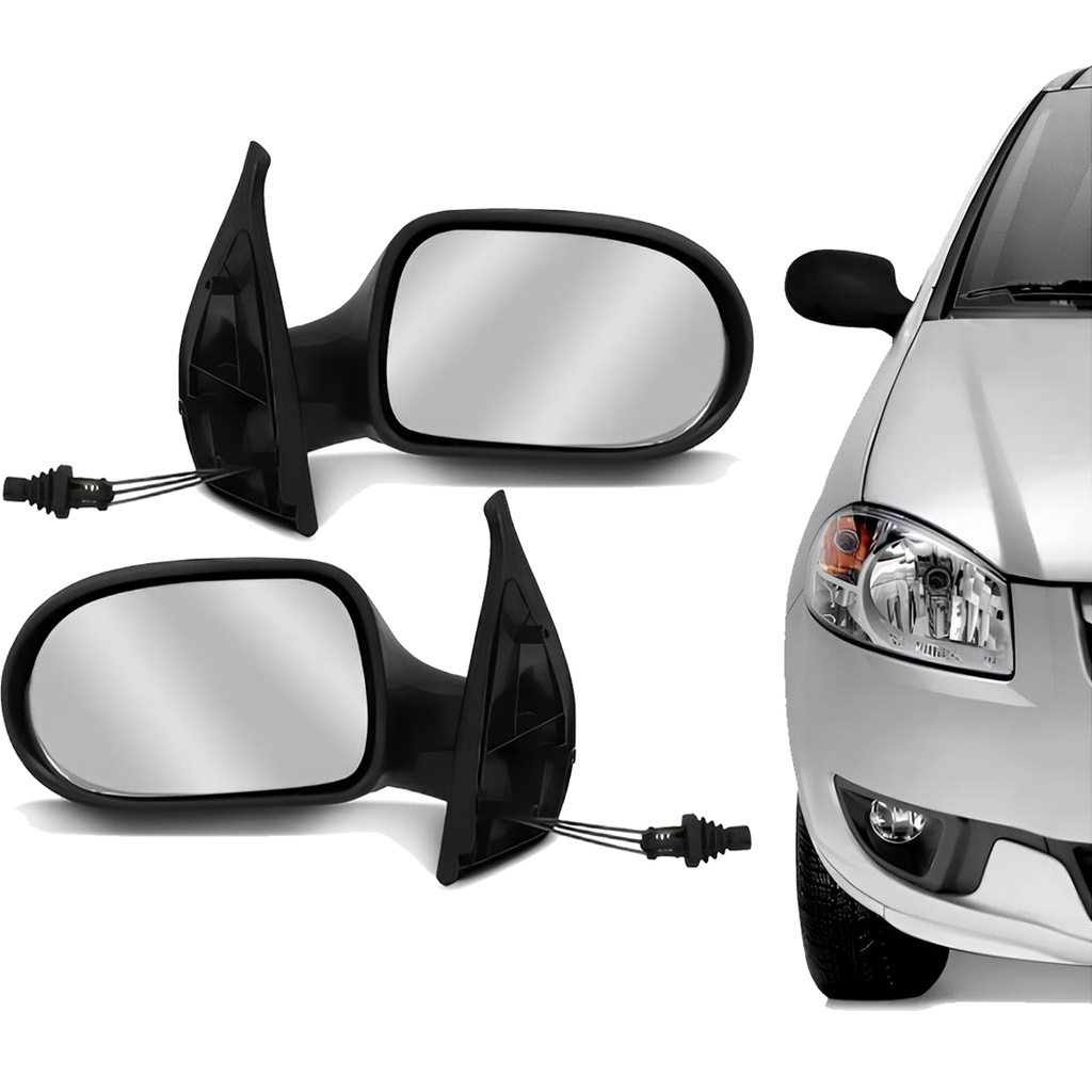 Retrovisor Externo Palio Siena 4 Portas 2011 2012 2013 2014 2015 2016 Manual