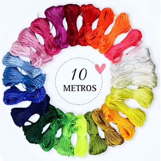 FIO DE SEDA RABO DE RATO (1MM) - ROLO COM 10 METROS em Oferta na Shopee