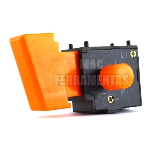 Interruptor Original Laranja Para Perfuratriz Manual THAF E ARITA Modelo TH-110 (Z1Z-TH-110)