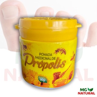 12 Pomada Medicinal Própolis Original Creme Concetrado 50g - Revenda