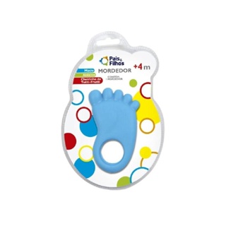 Mordedor Pezinho Azul - Pais e Filhos em Oferta na Shopee