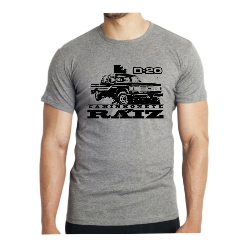 Camiseta camisa Caminhonete raiz diesel D20 chevrolet