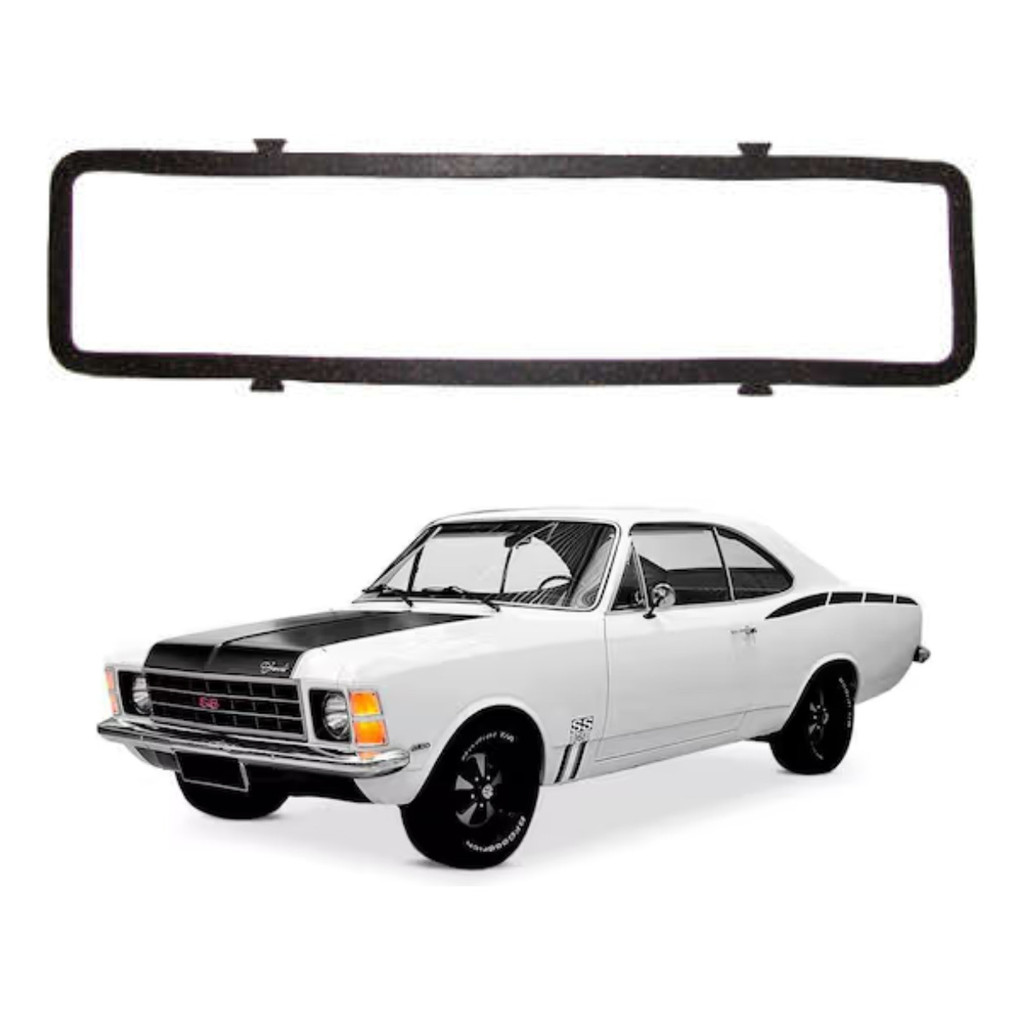 Junta Tampa Lateral Bloco Motor Opala Caravan4 Cilindros