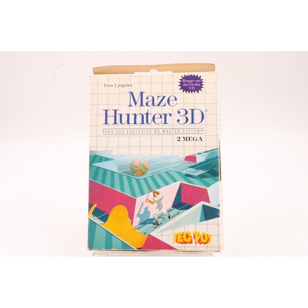 JOGO MASTER SYSTEM - MAZE HUNTER 3D (1)