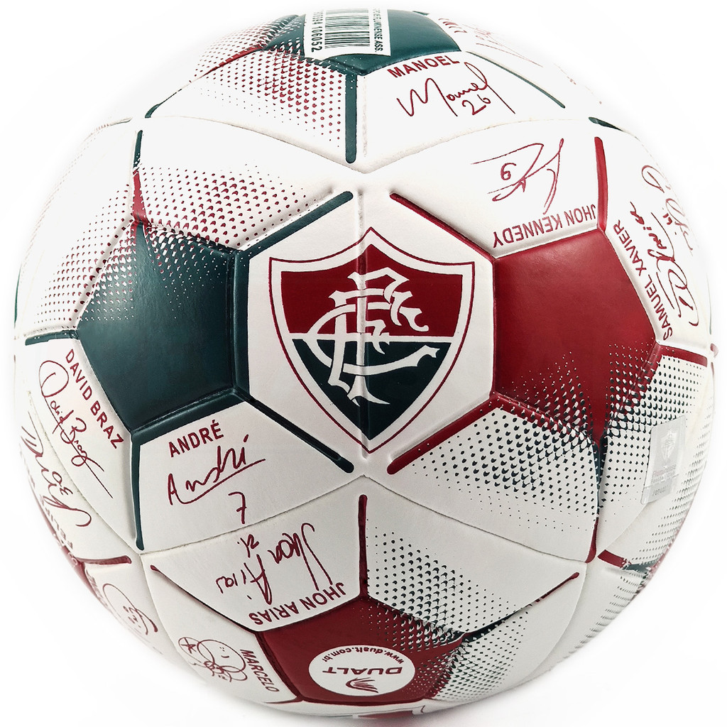 Bola Clube Fluminense Para Society, Campo Licenciada Tamanho 5 Dualt