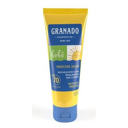 Protetor Solar Bebê FPS 70 Granado - 120ml