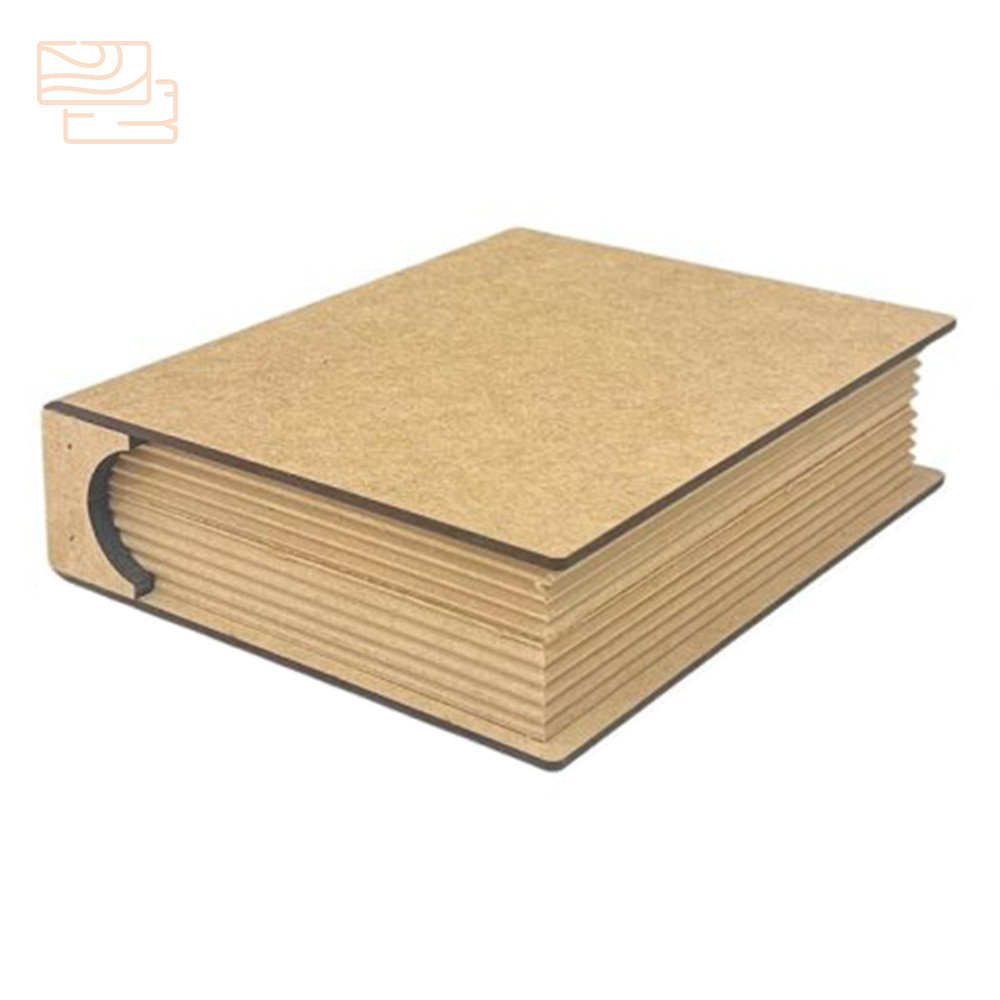 Livro caixa decorativo porta objetos mdf crú biblia em Oferta na Shopee