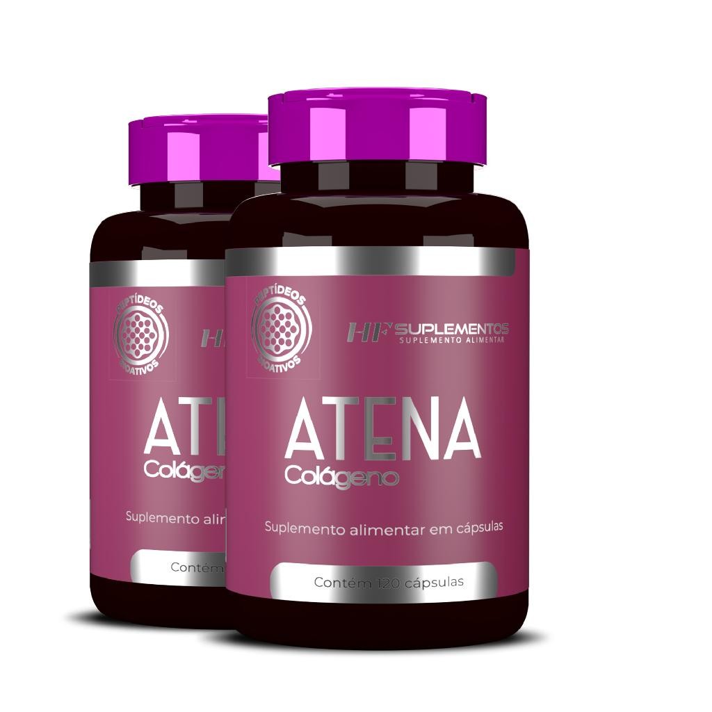 2x ATENA PEPTIDEOS BIOATIVOS DE COLAGENO 120 CAPS HF SUPLEMENTOS