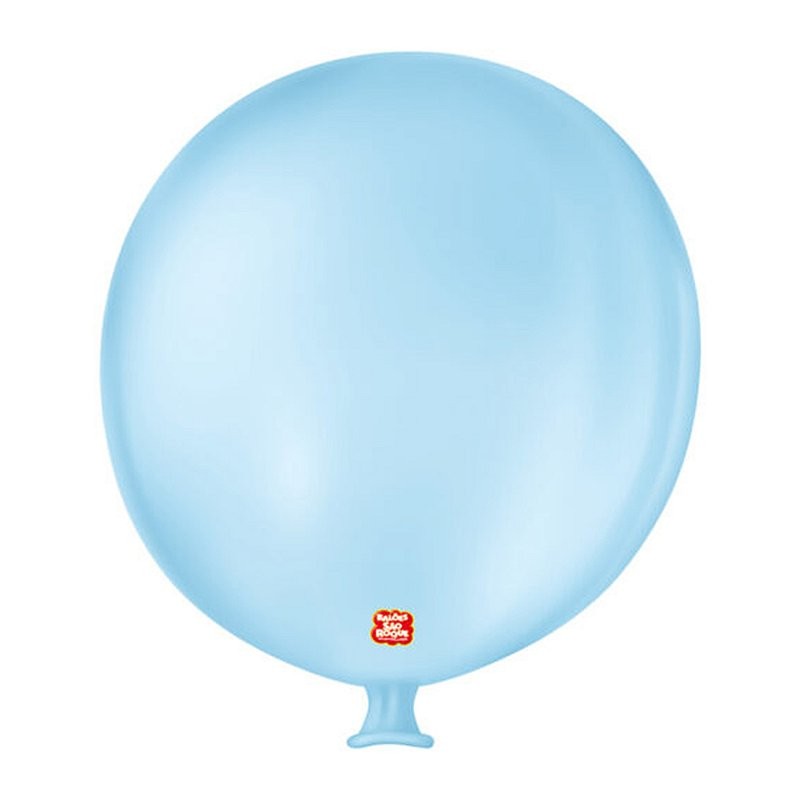 Balão de Festa Látex Gigante - Azul Baby - 01 Unidade - São Roque - Rizzo Balões - Home & Living