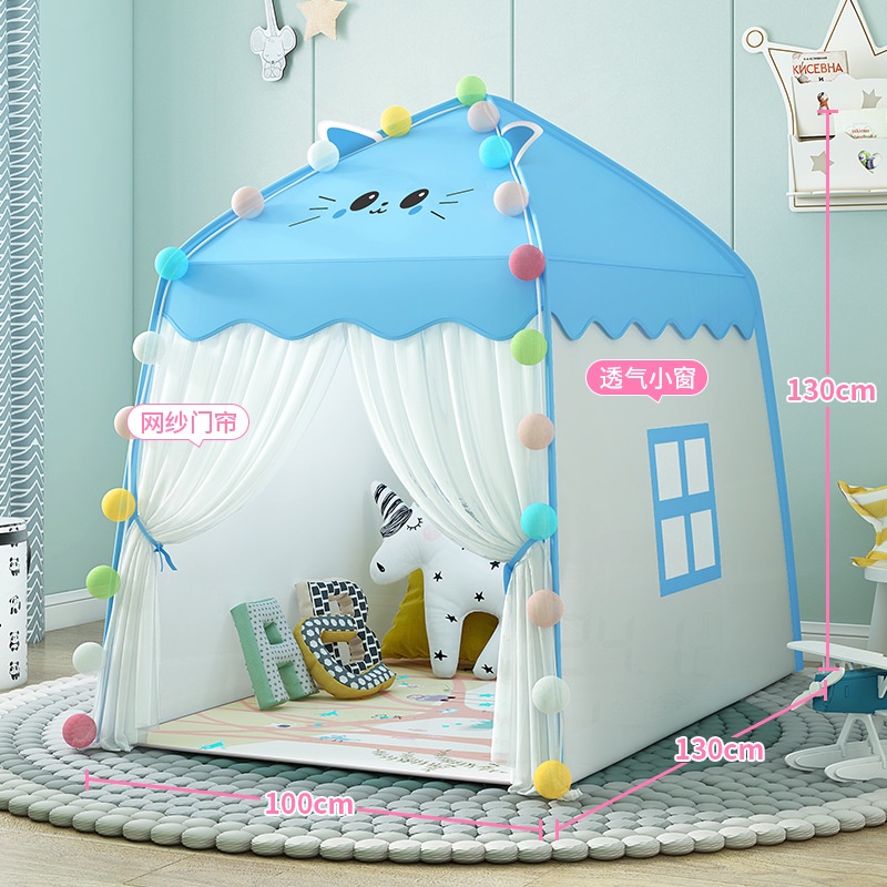 Crianças Tenda Pequena Tenda Interior Brincar Casa Princesa Casa Menina Casa Bebê Casa Castelo Casa Menino Cama de Brinquedos LU6U