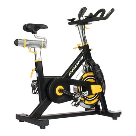 Bicicleta Para Spinning Pro, E17, Roda Livre 13Kg, Freio Mecânico, Preto E  Azul, E17, Acte Sports