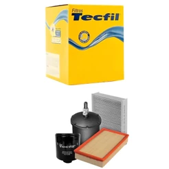 Kit Troca De Filtros Fox 1.6 8v Flex 2004 A 2008 Tecfil