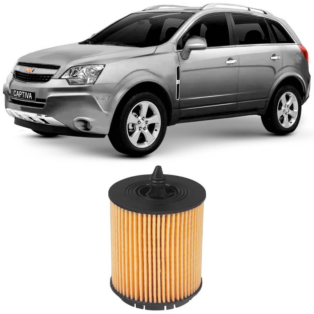 Filtro Óleo Chevrolet Captiva 2.4 2009 A 2011 Wega Woe312 em Oferta na Shopee